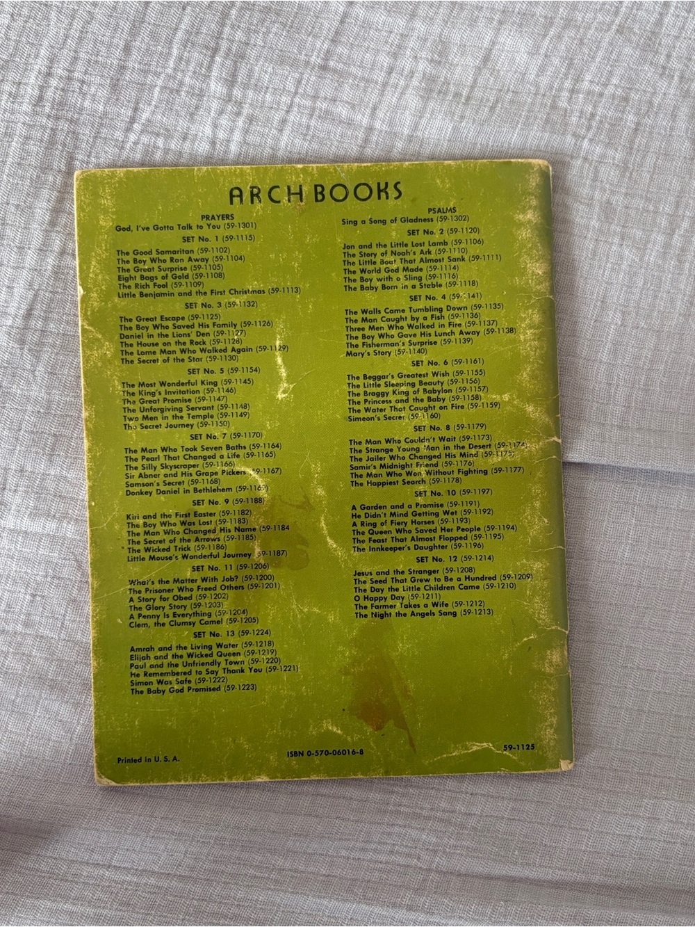 The Great Escape Vintage Religious Childrens Book 1966 God Jesus Exodus 3:1 Arch - Picture 4 of 4